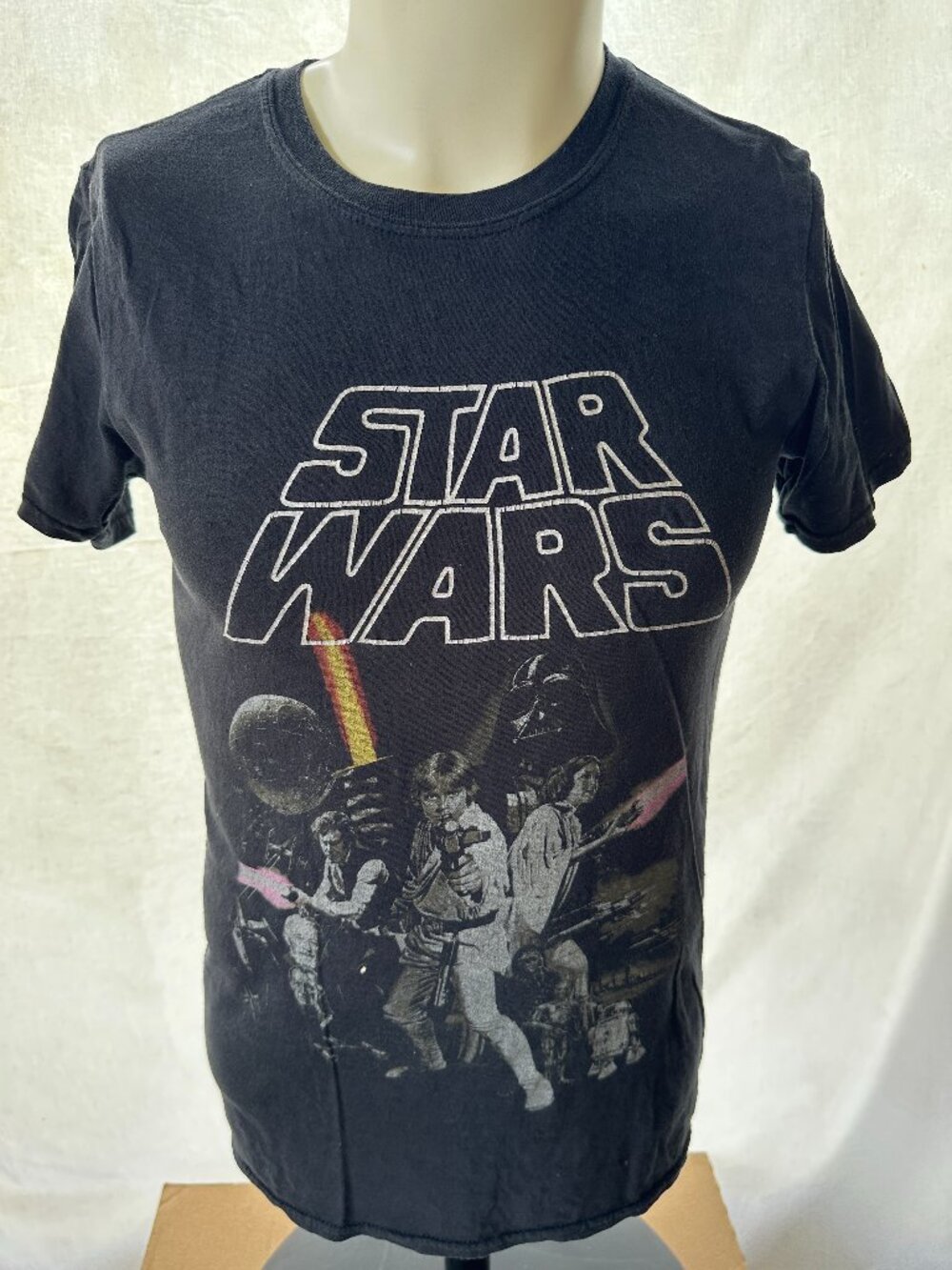 Star Wars Obi-Wan Kenobi Luke Skywalker Han Solo Men's Black Shirt Small Brandsi
